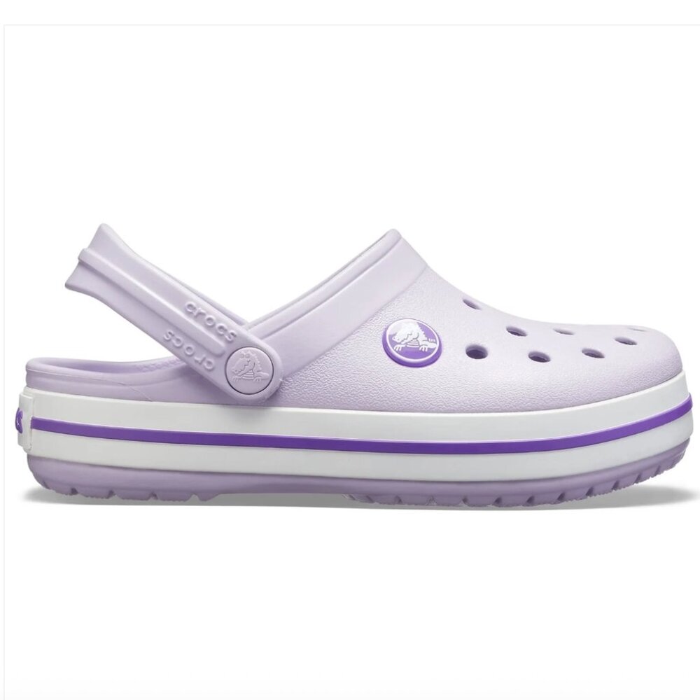 Crocs Crocband Kids Clogs in Lavender Purple